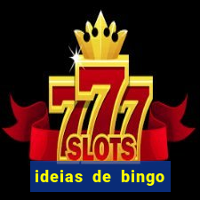 ideias de bingo para o natal